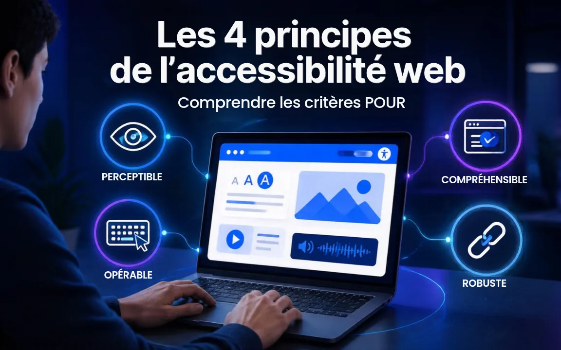 Les 4 principes de l’accessibilité web : comprendre les critères POUR