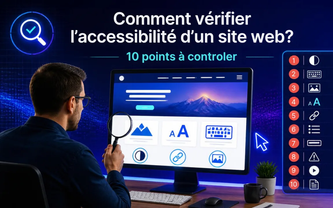 Comment vérifier l’accessibilité d’un site web ? 10 points à contrôler