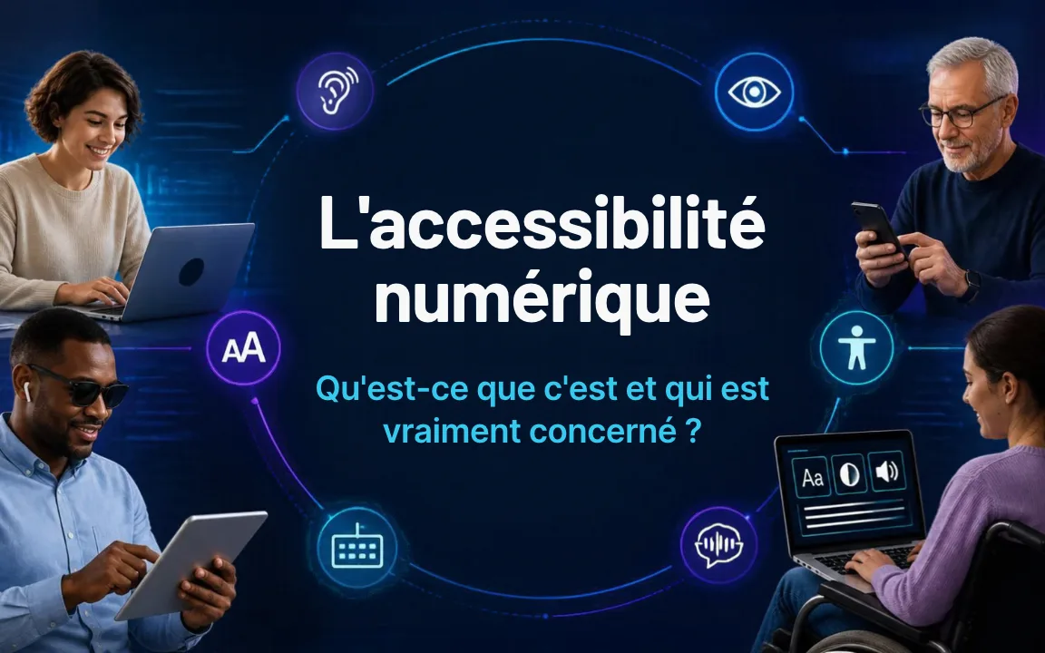 L'accessibilité numérique : qu'est-ce que c'est et qui est vraiment concerné ?